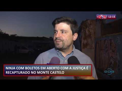 ROTA DO DIA 31 07  Foragido eÌ recapturado no bairro Monte Castelo