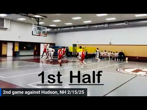 Tyngsboro Basketball Travel 2nd game against Hudson, NH 2/15/25