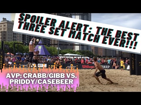Crabb/Gibb vs. Casebeer/Priddy - 2018 AVP Chicago Open