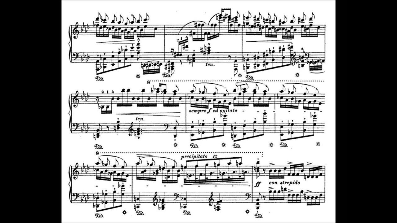 Franz Liszt: Études d'exécution transcendante d'après Paganini, S.140 No. 3