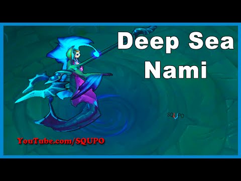Deep Sea Nami Skin Spotlight (League of Legends)