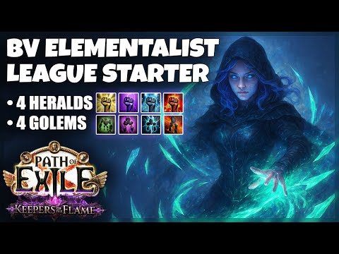 Cold Blade Vortex Elementalist Simplified | My League Starter Build Guide | PoE 3.27