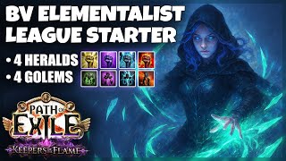 Cold Blade Vortex Elementalist Simplified | My League Starter Build Guide | PoE 3.27