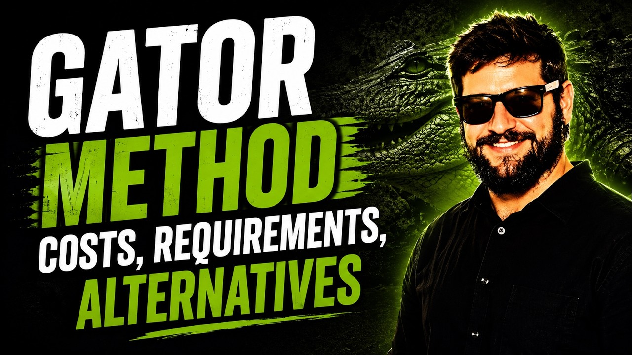 The Gator Method in Real Estate: Full Cost Breakdown, Requirements, and Better Alternatives