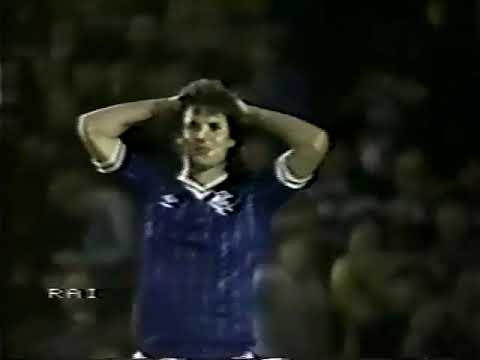 Rangers v Borussia Dortmund UEFA Cup 1st Round 2nd Leg 29-09-1982