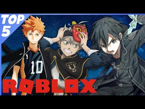 Top 5 MORE Anime Games that Roblox Needs!