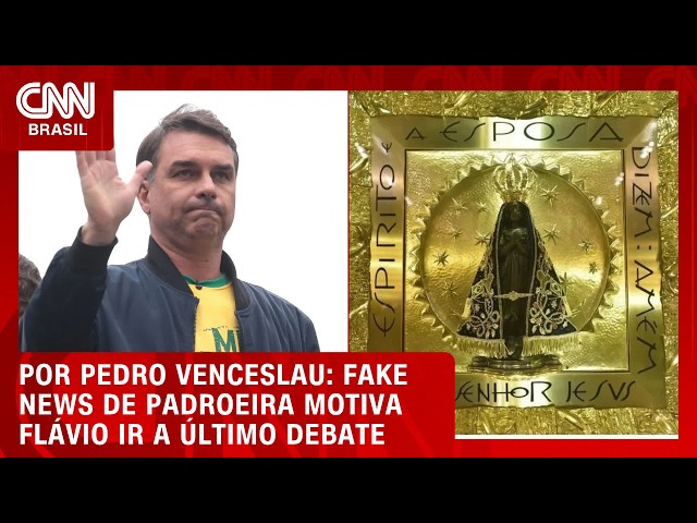 Flávio cita CNBB e reforça fake news sobre padroeira; veja análise | HORA H