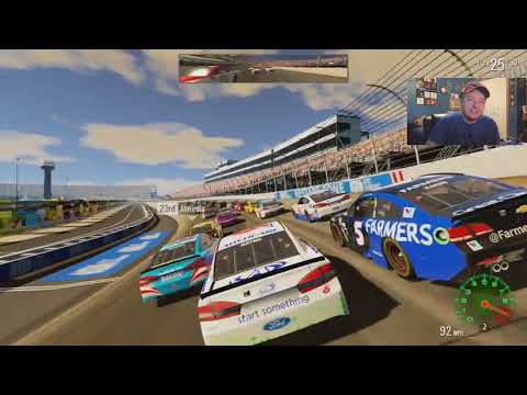 (Mark Martin's 6 Car!) NASCAR Heat 2 Career Mode Cup Series Hot Seat Race At Dover