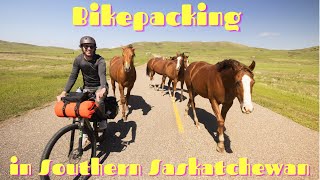 Bikepacking Gap Road in Cypress Hills Interprovincial Park