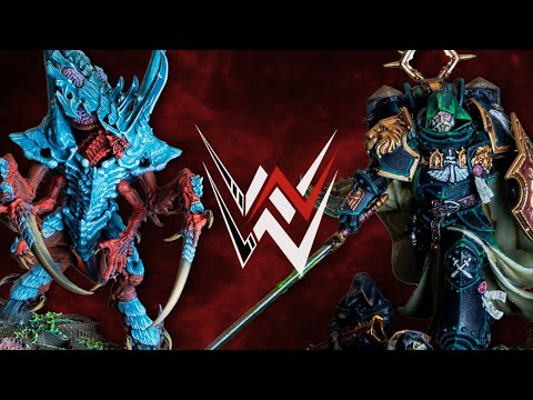 Tyranids vs Dark Angels!