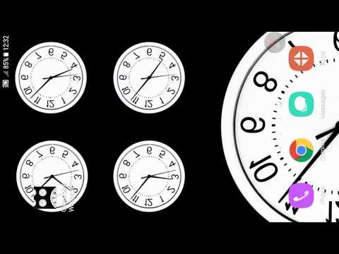Clock Live Wallpaper video