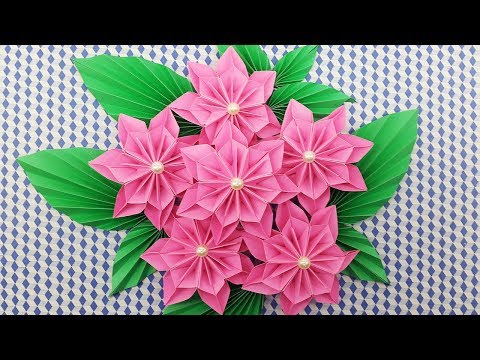 DIY Paper Flowers Bouquet | How to make a paper flower easy for beginners Video