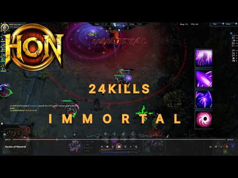 HON Riftwalker 15/Immortal – Epic Gameplay 24KILLS MVP🔥🔥☄️#heroesofnewerth 