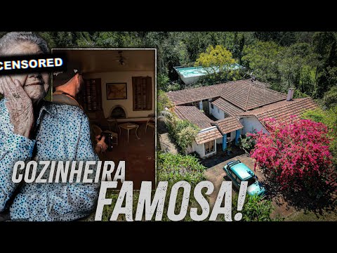 RIQUEZA E SEGREDOS: O CASARÃO DA COZINHEIRA FAMOSA QUE FOI ABANDONADO TODO INTACTO E ITENS VALIOSOS