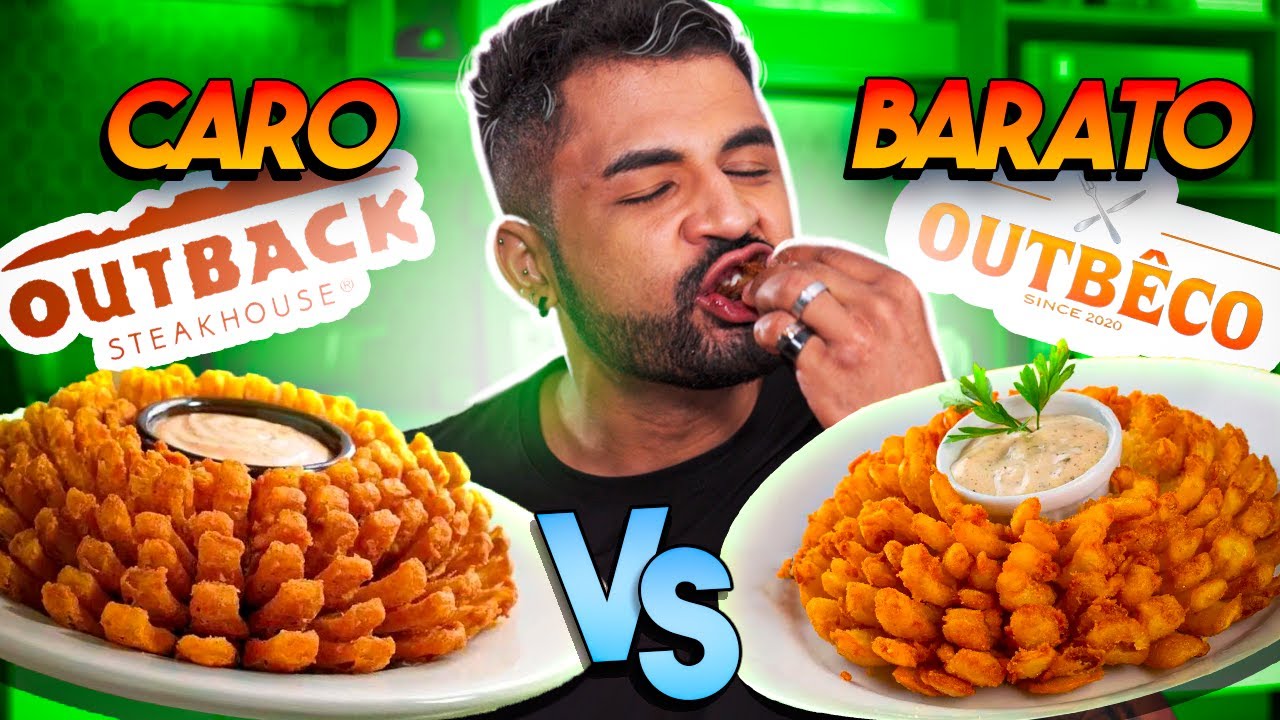 CEBOLA DO OUTBACK VS CEBOLA DO OUTBÊCO! NÃO ACREDITO NO RESULTADO!