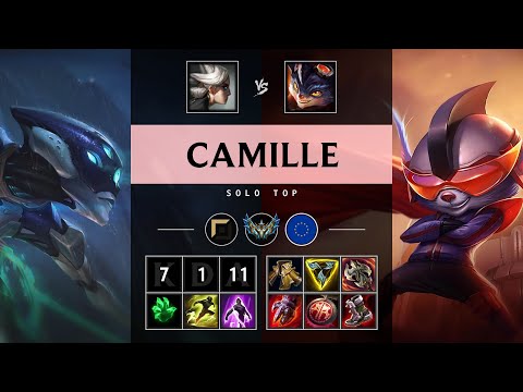 Camille Top vs Rumble - EUW Challenger Patch 25.13