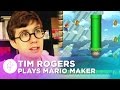 Mario Expert Tim Rogers Creates A Super Mario Maker Level Devs Make Mario