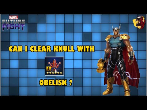 Marvel Future Fight - BETA RAY BILL DEALS GODLY DAMAGE IN WBL(KNULL) WITH AN OBELISK !!! (gameplay)