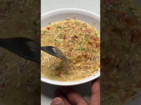 Easy Egg and Oats Recipe #shorts