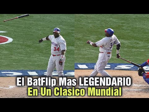 This Was David Ortiz's Unforgettable Home Run Against Cuba in the 2006 World Baseball Classic