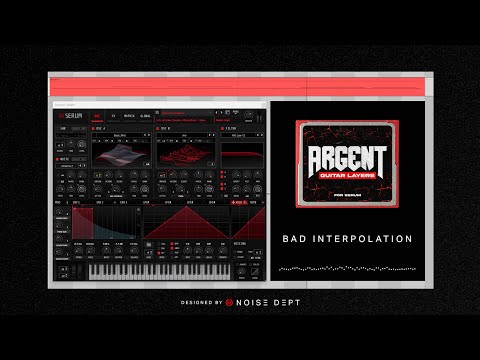 ARGENT GUITAR LAYERS All Serum Presets Demo (No Talking) - Noise Dept.