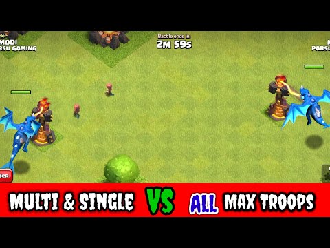 Single Target vs Multi Target Inferno Tower - Clash of Clans