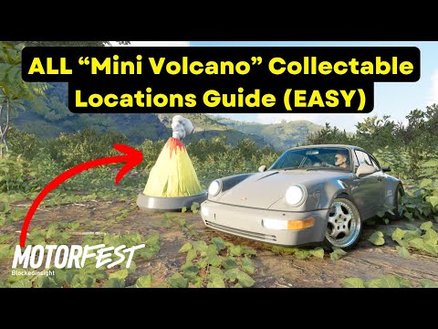 The Crew Motorfest ALL "Mini Volcano" Collectable Locations Guide (EASY)