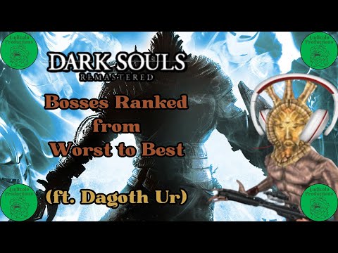 Dagoth Ur Ranks All Dark Souls 1 Bosses from Worst to Best (No Black Dragon Kalameet + ElevenLabs)