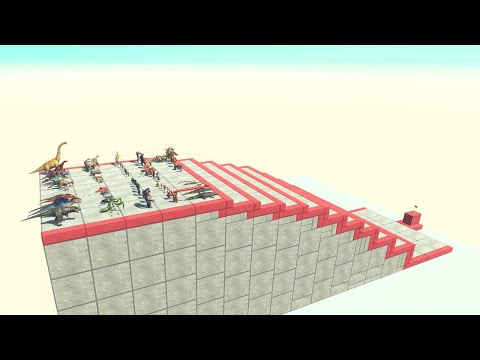 All Units Stairs Championship ARBS | Animal Revolt Battle Simulator