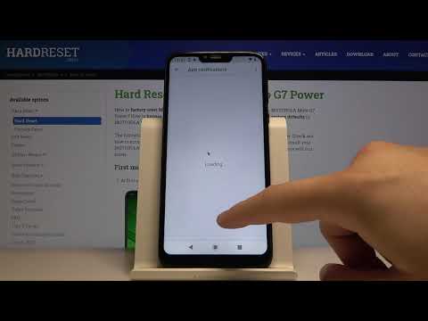 How to Enter Notifications Settings in MOTOROLA Moto G7 Power – Customize Notifications