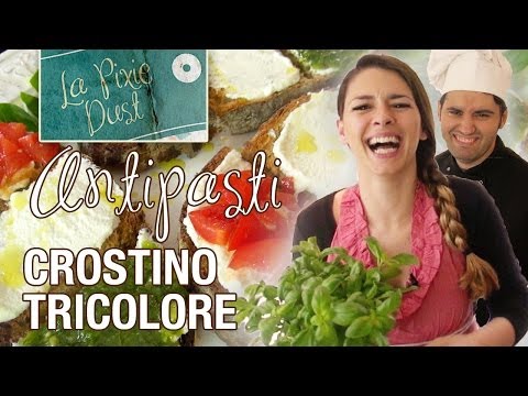 Fresh Italian Antipasti Recipe | Crostino Tricolore | Appetizer Series