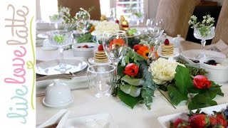 Beautiful Budget Friendly Easter Tablescape 2016 {collab}