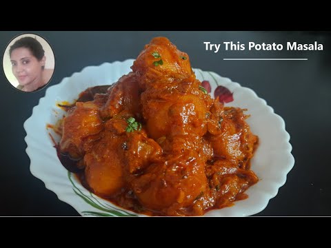Ep-166 || Potato Masala || ಆಲೂಗೆಡ್ಡೆ ಮಸಾಲಾ || Aloo Masala || Easy and Tasty Potato Curry