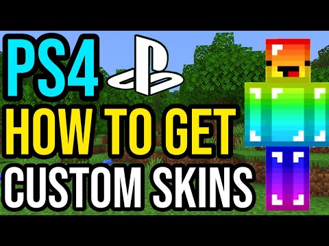 VIPmanYT - How To Get Custom Skins On Minecraft PS4 & PS5 - Make Your Own Skin!