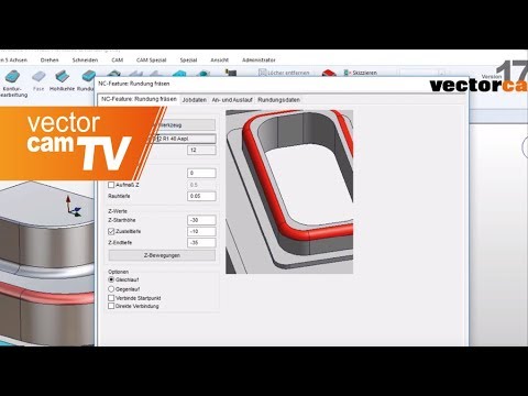 vectorcam-Version 17: Feature Rundung V17