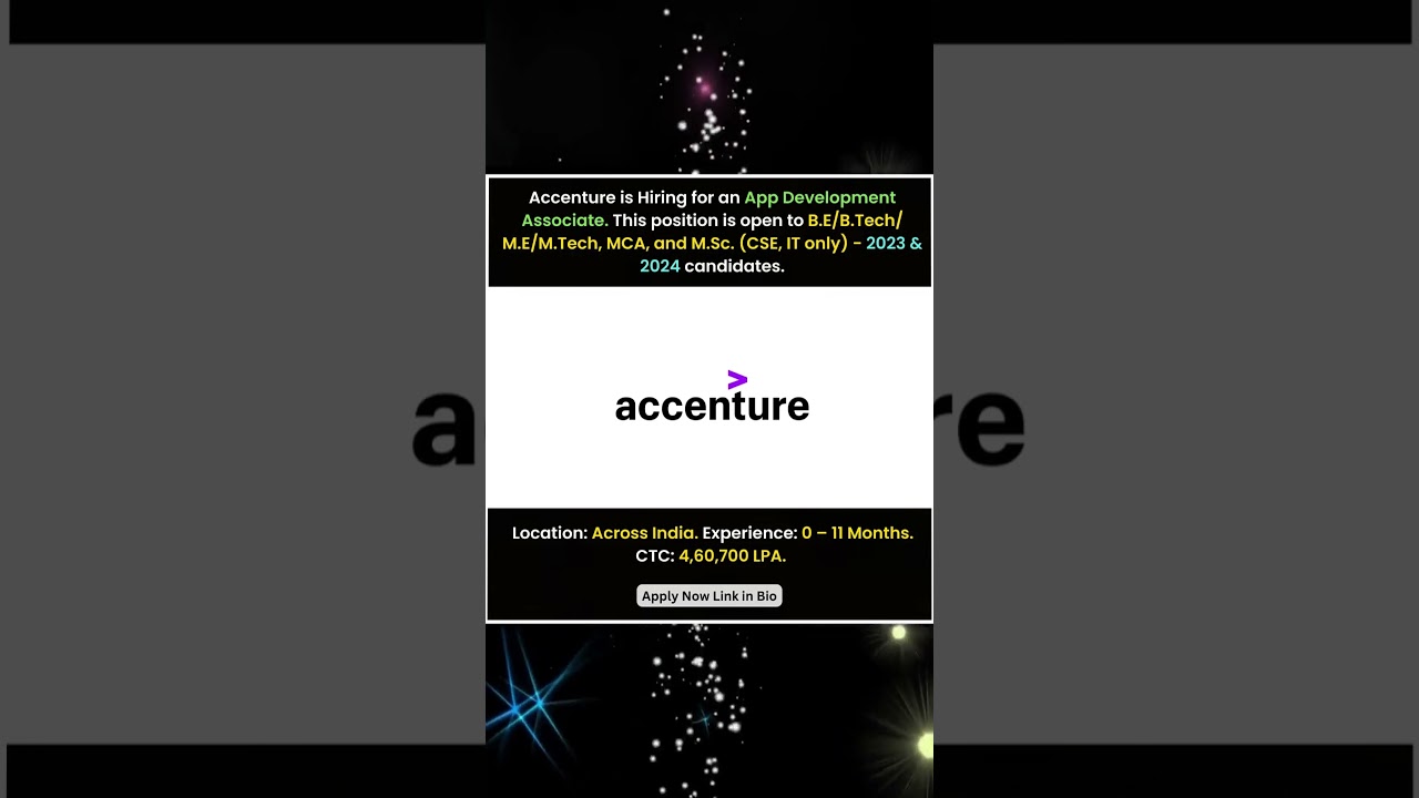App Development Associate - Accenture #job #jobopportunity