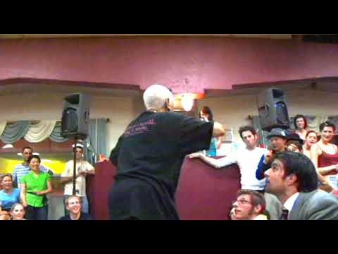 Dr. Jeni Legon performing at Camp Jitterbug 2009