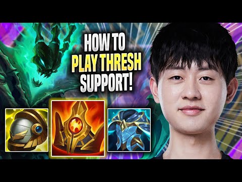 LEARN HOW TO PLAY THRESH SUPPORT LIKE A PRO! - RNG Ming Plays Thresh SUPPORT vs Nautilus!