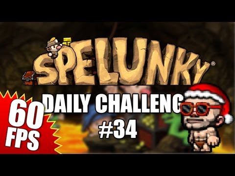 Spelunky Daily Challenge 34 - 2016.12.22.