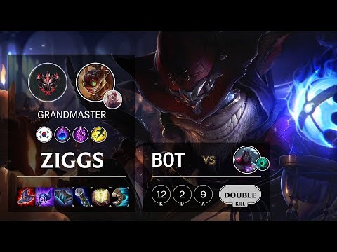 Ziggs Bot vs Varus - KR Grandmaster Patch 10.9