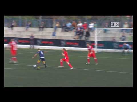 Badalona CF - 1 RCD Espanyol B - 1 (Gol Lucas Porcar, 01/11/2009)