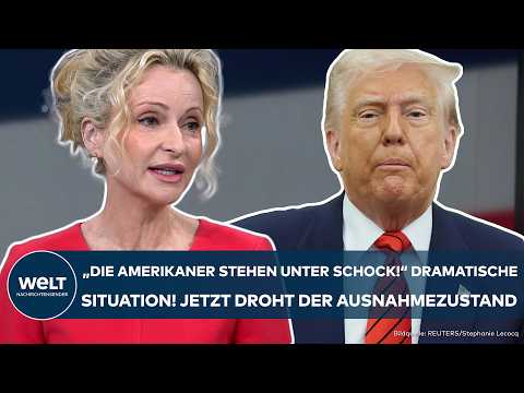 DONALD TRUMP: "Die Amerikaner stehen unter Schock!" Jetzt droht in den USA der Ausnahmezustand