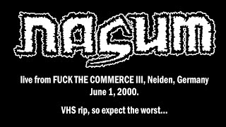 Nasum @ Fuck the Commerce III 2000