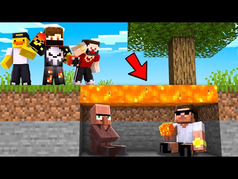 I Cheated My Friends Using FAKE LAVA in Hide And Seek..