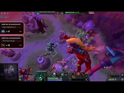 Dark Moon Dota 2 event - Outworld Destroyer gameplay / Новолуние: ОД