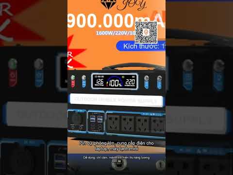 Trạm Sạc Dự Phòng Di Động Công Suất 1600W-3000W.Trạm Tích Điện Di Động Đi Du Lịch/Camping/Leo Núi/ …