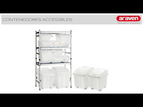Contenedores accesibles Araven - Ingredient Bins