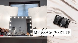 MY FILMING SET UP + WHAT I WISH I KNEW BEFORE BECOMING AN INFLUENCER... (STORYTIME)