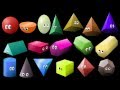 What Shape Is It 2 3D Shapes Learn Geometric Shapes The Kids Picture Show Fun Educational