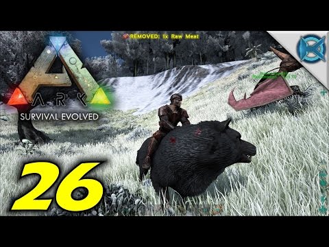 ARK Survival Evolved -Ep. 26- "Easy Way to Tame a Direwolf20" -Gameplay / Let's Play- (S2)
